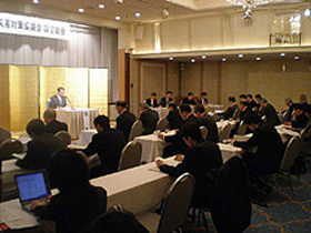 北海道エルピーガス災害対策協議会設立の模様2